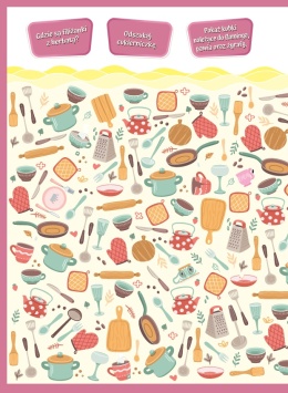 Wyszukiwanki obrazkowe Przedmioty książeczka dla dzieci 4+ zagadki