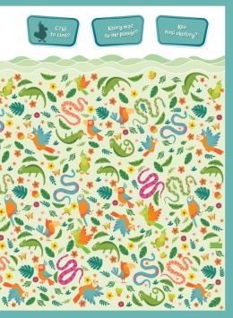 Wyszukiwanki obrazkowe Zwierzęta książeczka dla dzieci 4+ zadania zagadki