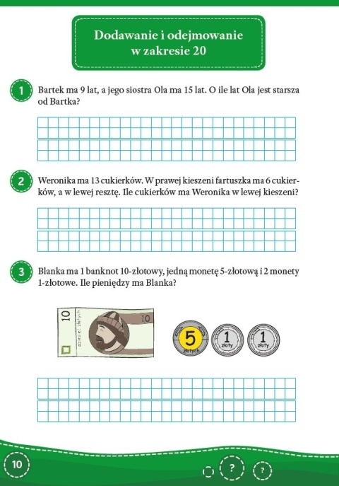 Zadania matematyczne tekstowe dla uczniów klasy 2 matematyka dla dzieci 7+
