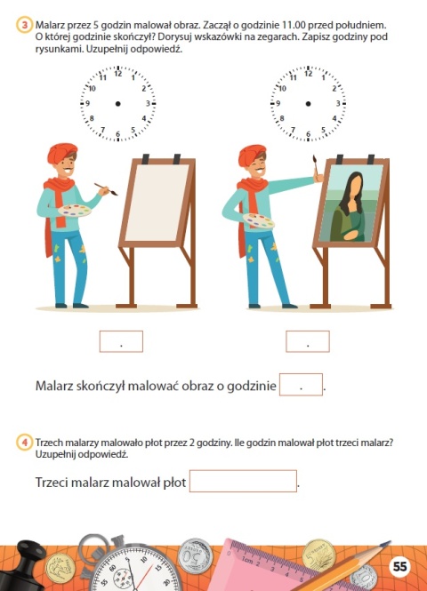 Zadania praktyczne matematyka klasa 2 książka edukacyjna dla dzieci 7+
