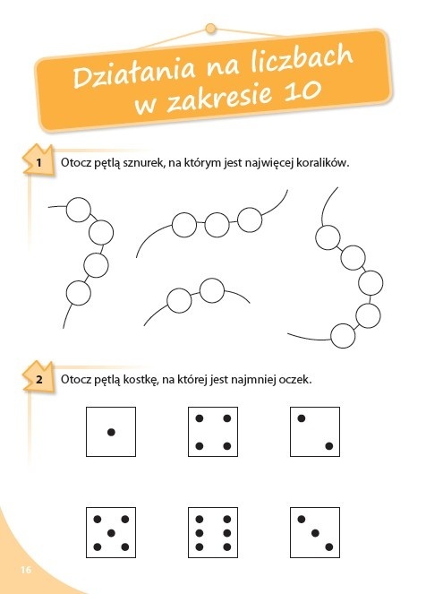 Zbiór zadań dla klasy 1 matematyka ćwiczenia dla dzieci książeczka 6+