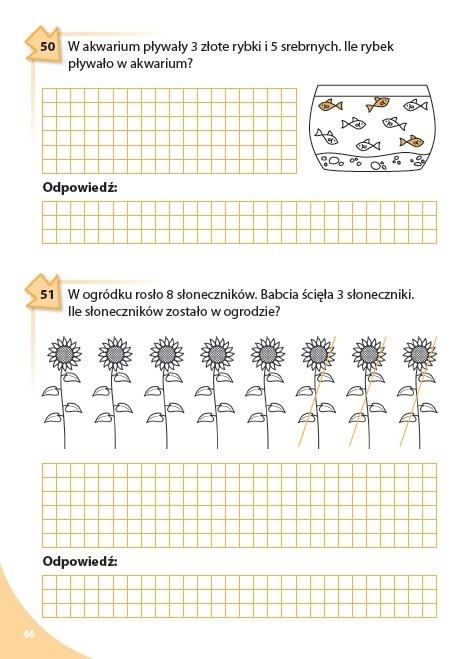 Zbiór zadań dla klasy 1 matematyka ćwiczenia dla dzieci książeczka 6+