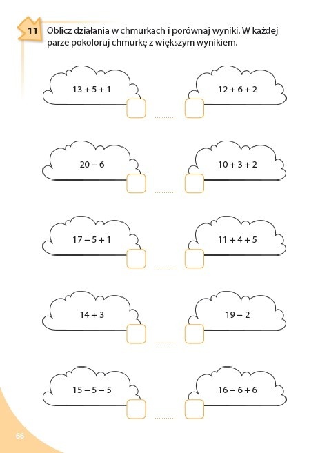 Zbiór zadań dla klasy 1 matematyka ćwiczenia dla dzieci książeczka 6+