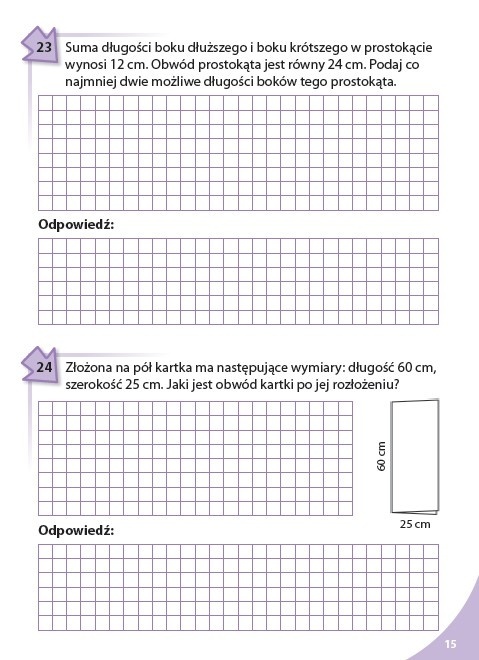 Zbiór zadań dla klasy 3 matematyka ćwiczenia książeczka edukacyjna 8+