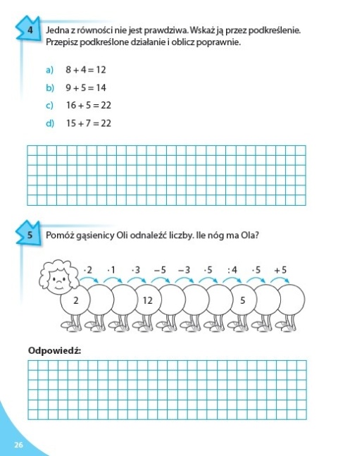 Zbiór zadań matematyka dla klasy 2 ćwiczenia matematyczne dla dzieci 7+