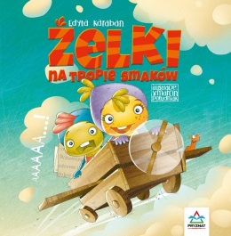 Żelki na tropie smaków przygodowa książeczka edukacyjna dla dzieci Pryzmat