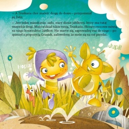 Żelki na tropie smaków przygodowa książeczka edukacyjna dla dzieci Pryzmat