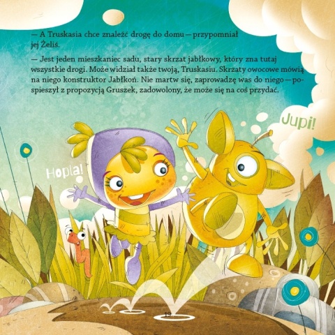 Żelki na tropie smaków przygodowa książeczka edukacyjna dla dzieci Pryzmat