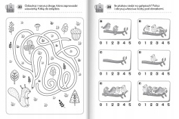 101 zadań dla 6 latka książka z łamigłówkam Zadania logiczne dla dzieci