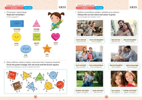 Angielski w małym palcu karty pracy samodzielnej Greg ćwiczenia