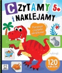 Czytamy i naklejamy 5+ Nauka czytania dla dzieci Książeczka z naklejkami
