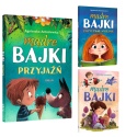 Edukacyjny zestaw 3 książek mądre bajki z morałem dla dzieci