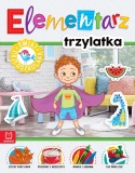 Elementarz 3lata dla przedszkolaka 150 naklejek Książka edukacyjna Aksjomat