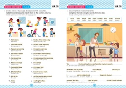 Język angielski karty pracy w szkole i w domu klasa 6 Ćwiczenia GREG