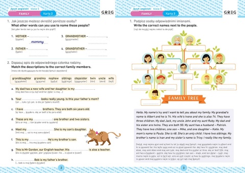Język angielski klasa 5 karty pracy szkoła podstawowa ćwiczenia gramatyka