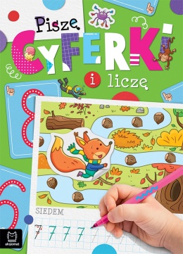 Książeczka do liczenia i pisania cyfr matematyka dla przedszkolaka 5 lat