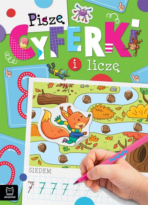 Książeczka do liczenia i pisania cyfr matematyka dla przedszkolaka 5 lat