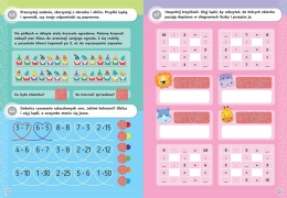 Książeczka do nauki tabliczki mnożenia dla dzieci 7 lat Magiczna lupka