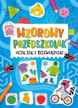 Książeczka edukacyjna dla przedszkolaka 4-6 lat nauka zasad samodzielności