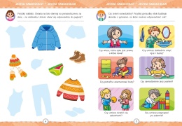 Książeczka edukacyjna dla przedszkolaka 4-6 lat nauka zasad samodzielności