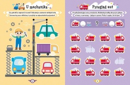 Książeczka z naklejkami 3D łamigłówki zadania labirynty dla dzieci