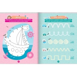 Książeczka z naklejkami 3D łamigłówki zadania labirynty dla dzieci