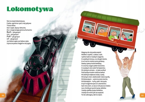 Książka Tuwim dzieciom Julian Tuwim twarda oprawa duży format Greg