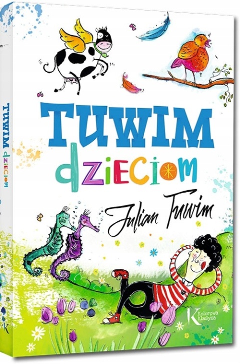 Książka Tuwim dzieciom wiersze dla dzieci Julian Tuwim twarda oprawa