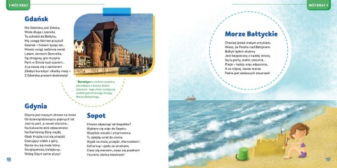 Książka edukacyjna Elementarz mądrego dziecka wierszyki poznaję świat