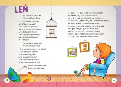 Książka wiersze dla dzieci Jan Brzechwa twarda oprawa klasyka