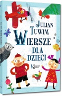 Książka wiersze dla dzieci Julian Tuwim duże litery Greg