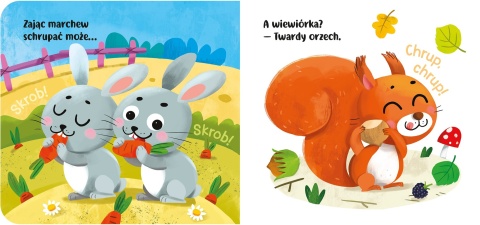 Kto sam je Aksjomat książeczka kartonowa 0-3 lata o samodzielnym jedzeniu