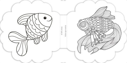 Magiczne zwierzęta Malowanki relaksacyjne dla dzieci i dorosłych Aksjomat