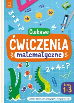 Matematyka klasa 1-3 Ćwiczenia dla dzieci Książka Edukacyjna Aksjomat