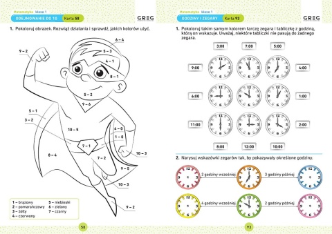 Matematyka klasa 1 karty pracy szkoła podstawowa ćwiczenia edukacyjne