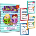 Mój pierwszy Elementarz do nauki czytania metodą sylabową dla dzieci GREG + Zestaw