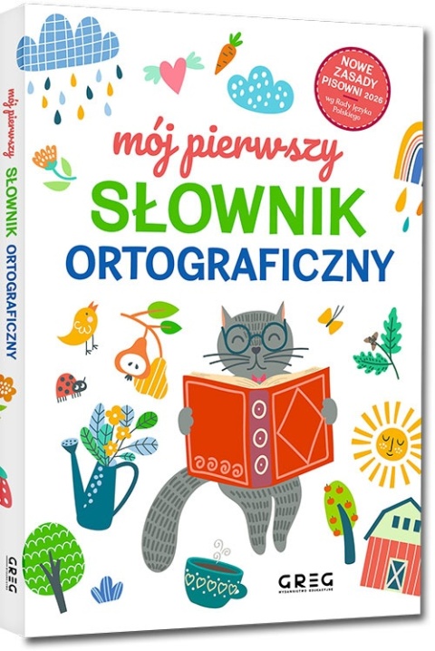 Mój pierwszy słownik ortograficzny Greg nauka pisowni ortografia dla dzieci