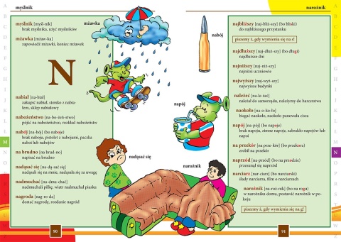 Mój pierwszy słownik ortograficzny Greg nauka pisowni ortografia dla dzieci