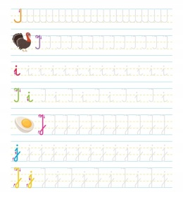 Moje Literki książeczka z rowkami 3D nauka pisania liter Terapia ręki