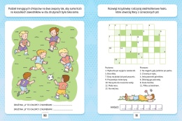 Myślę i rozwiązuję krzyżówki łamigłówki labirynty zadania dla dzieci