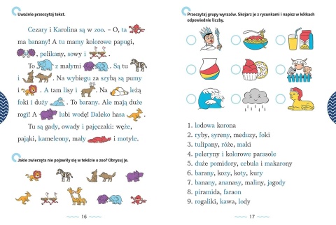 Nauka czytania sylabami książka dla dzieci metodą sylabową Aksjomat