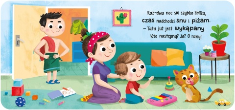 Nie boję się kąpieli Mamo tato co wy na to Aksjomat książeczka kartonowa