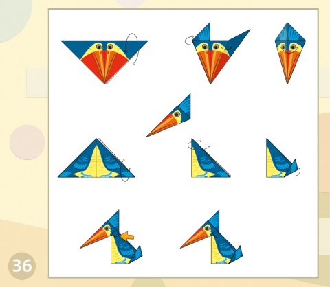 Origami dla dzieci 5+ kreatywne papierowe zwierzątka krok po kroku Safari