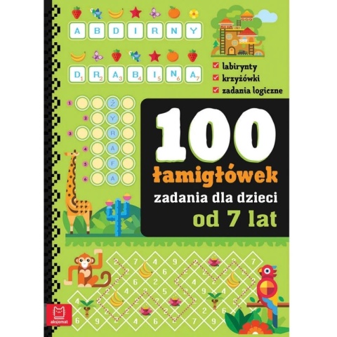 Pakiet książeczek edukacyjnych dla dzieci 7-9 lat łamigłówki logiczne