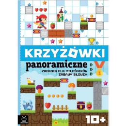 Pakiet książeczek łamigłówki krzyżówki dla dzieci zadania 8-12 lat 3 szt