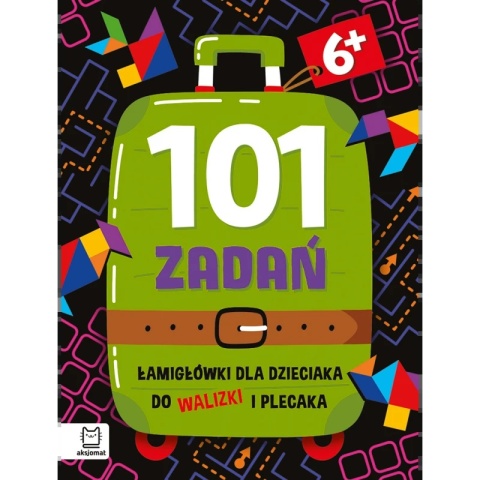 Pakiet książeczek łamigłówki zadania dla 6 latka 4 sztuki dla dzieci