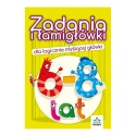 Pakiet książeczek łamigłówki zadania dla 6 latka 4 sztuki dla dzieci