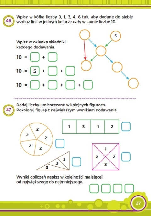Pakiet książeczek łamigłówki zadania dla 6 latka 4 sztuki dla dzieci