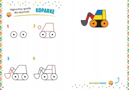 Pierwsze kroki rysowania Nauka rysunku dla dzieci 4-7 lat 96 stron GREG