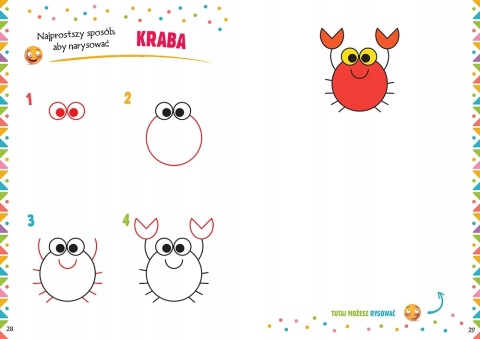 Pierwsze kroki rysowania Nauka rysunku dla dzieci 4-7 lat 96 stron GREG